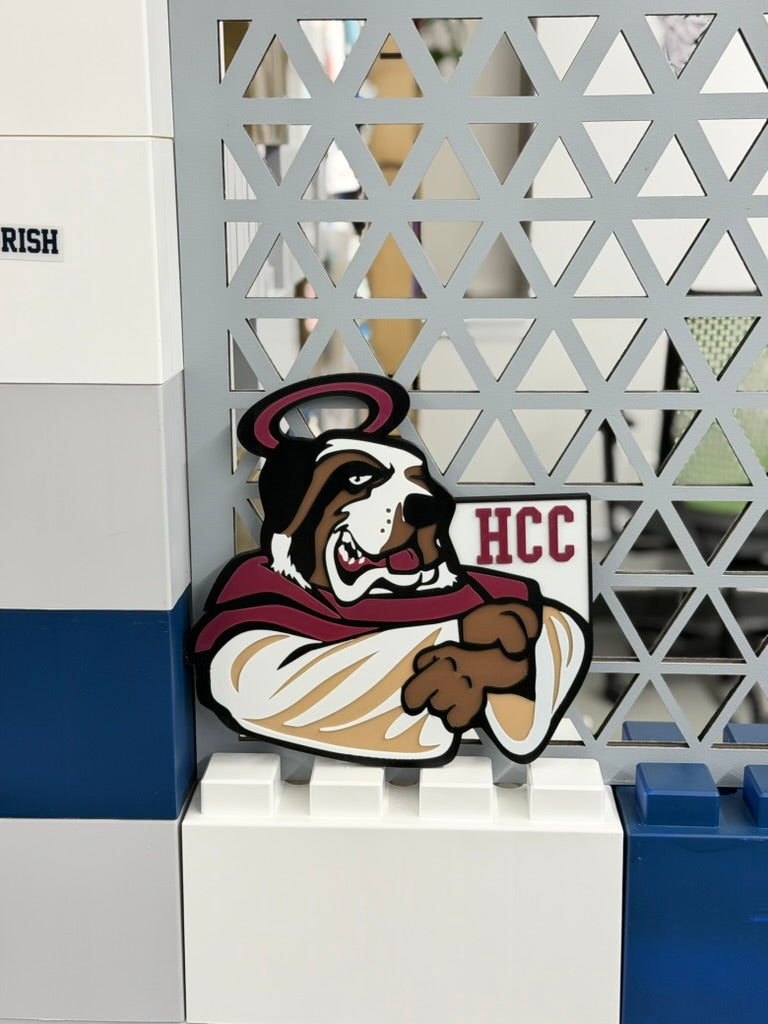 Holy Cross College Basil “HCC” Wall Decor