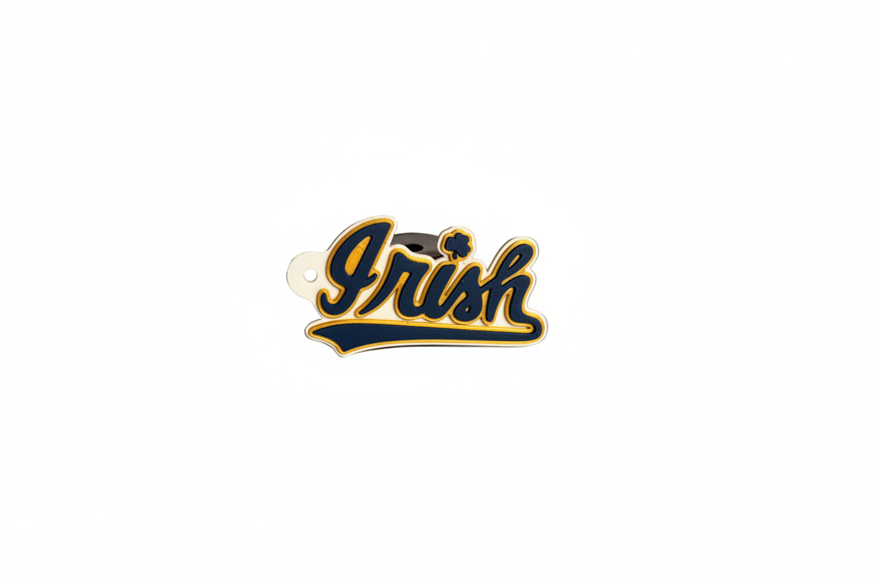 Irish Swoosh Keychain (Single)