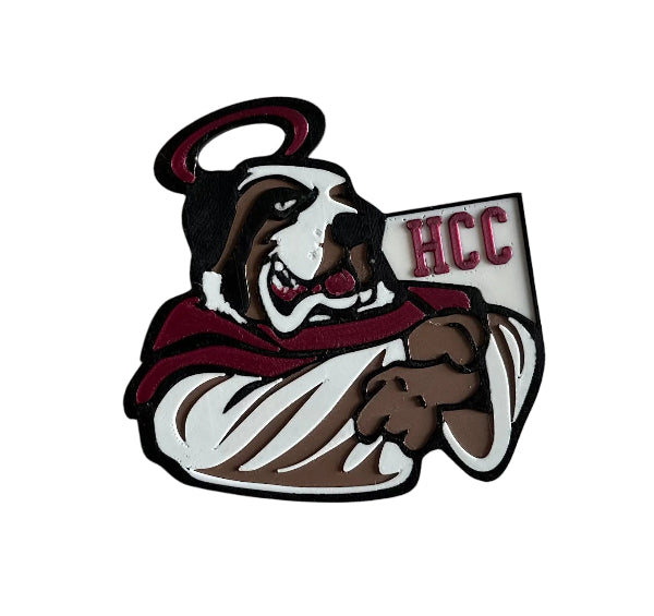 Holy Cross College Basil “HCC” Magnet