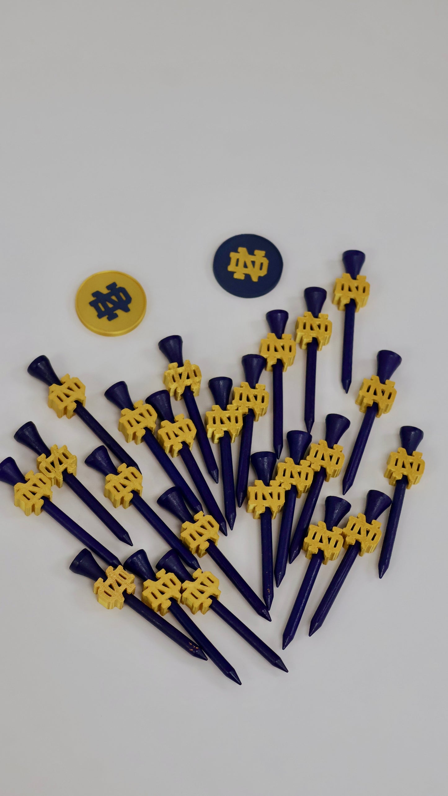 Notre Dame Legacy Golf Tees (Bundle Options Available)