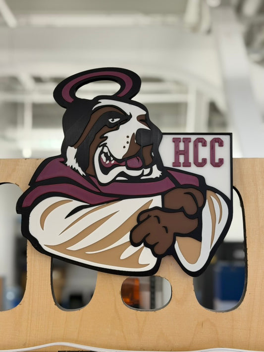Holy Cross College Basil “HCC” Wall Decor