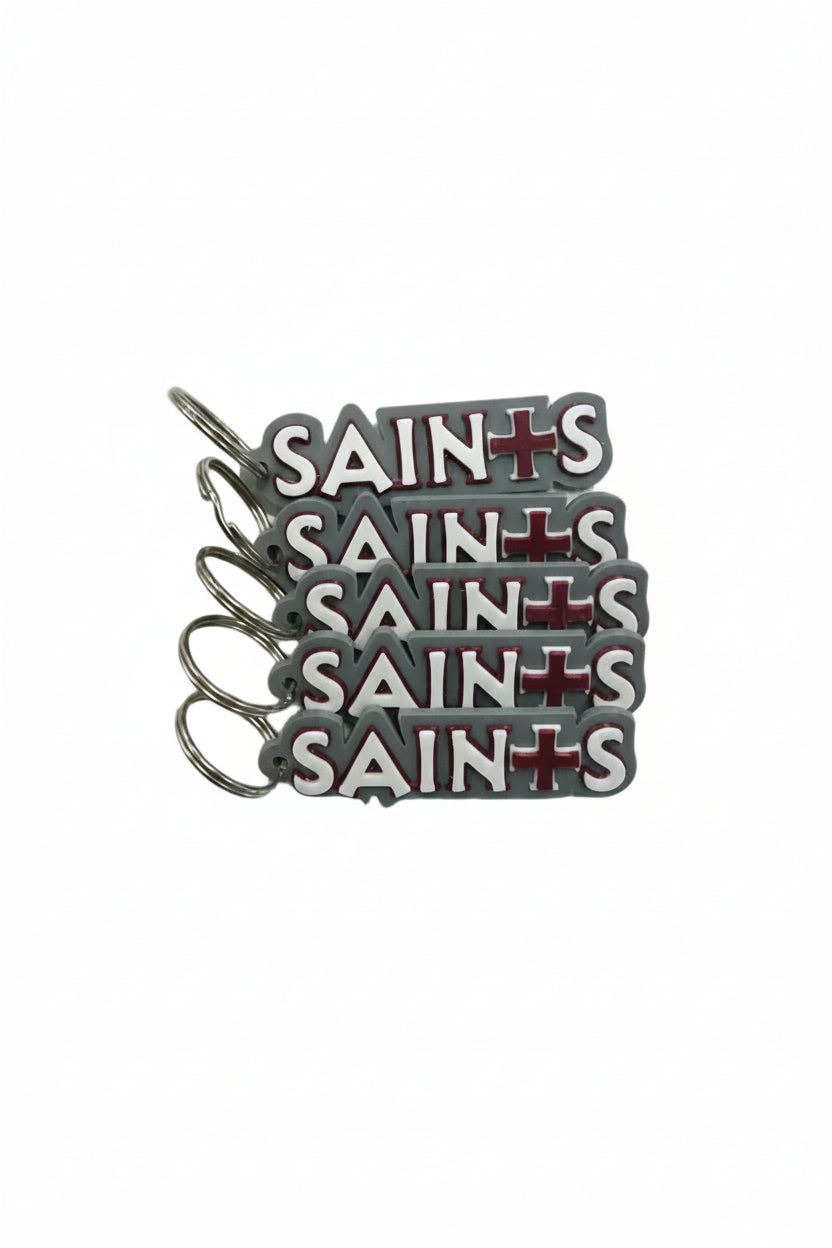 Holy Cross College “Saints” Keychain (5 pack)