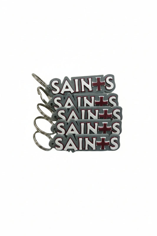 Holy Cross College “Saints” Keychain (5 pack)