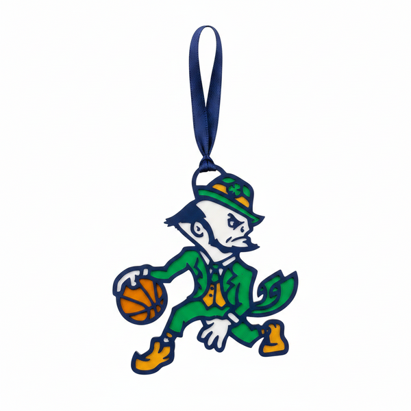 Basketball Leprechaun Ornament