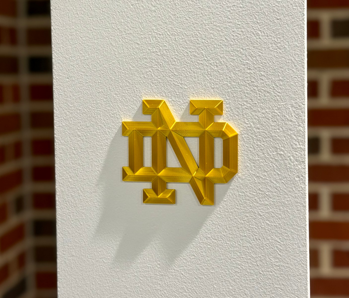 ND Monogram Magnet