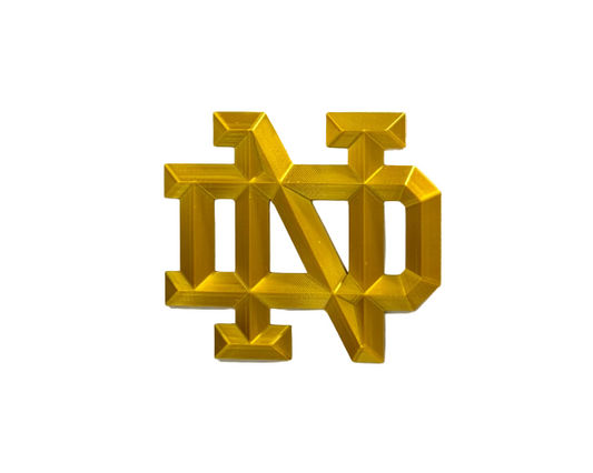 ND Monogram Magnet