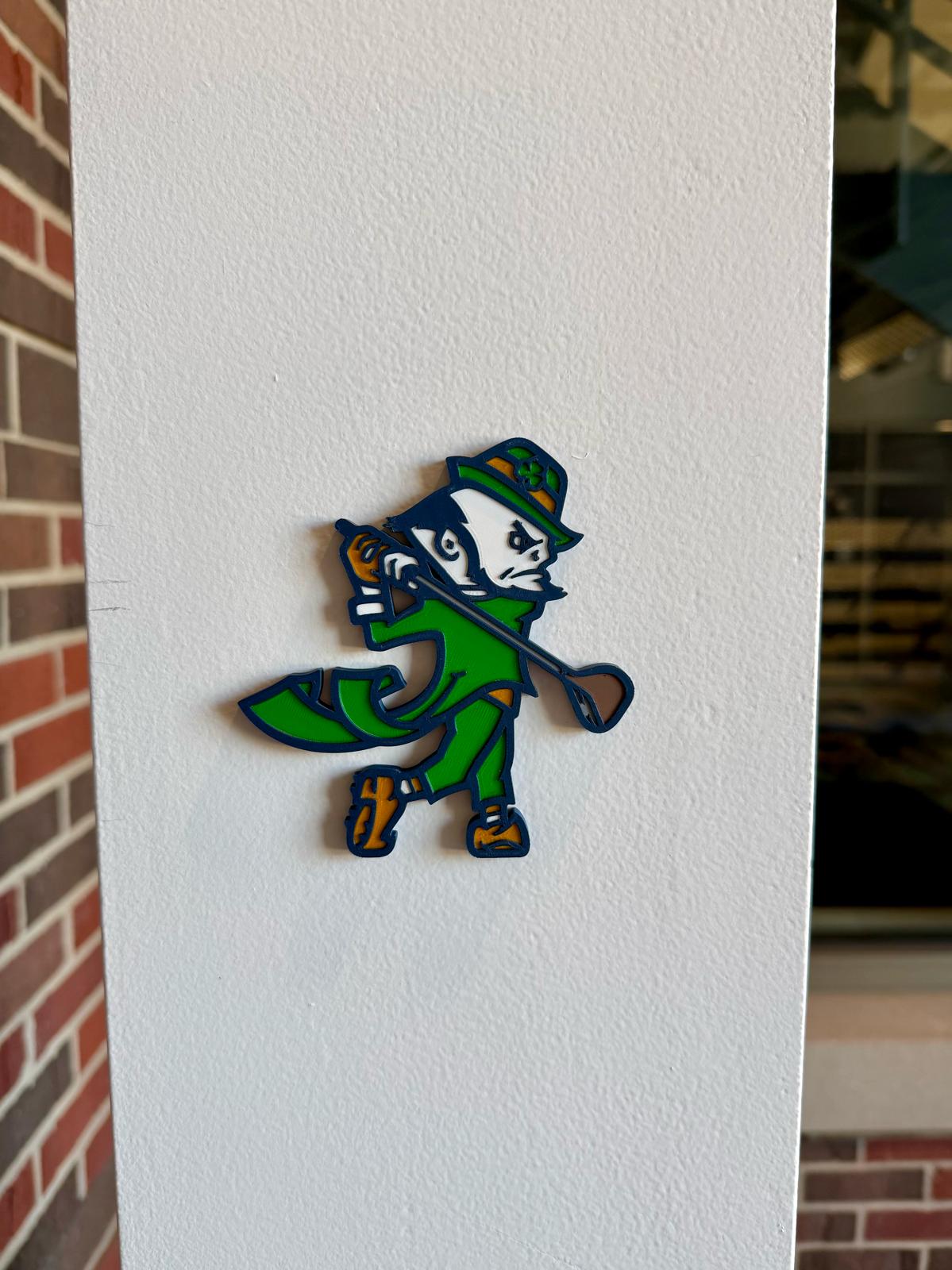 Golf Leprechaun Magnet