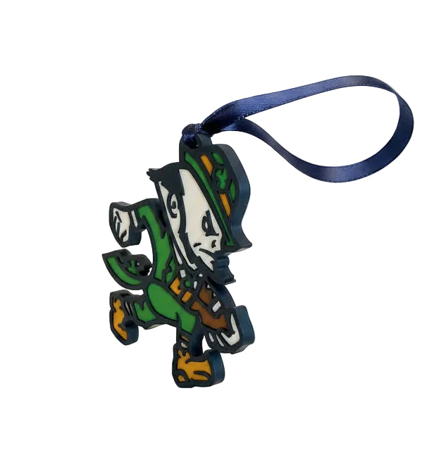 ND Football Leprechaun Ornament