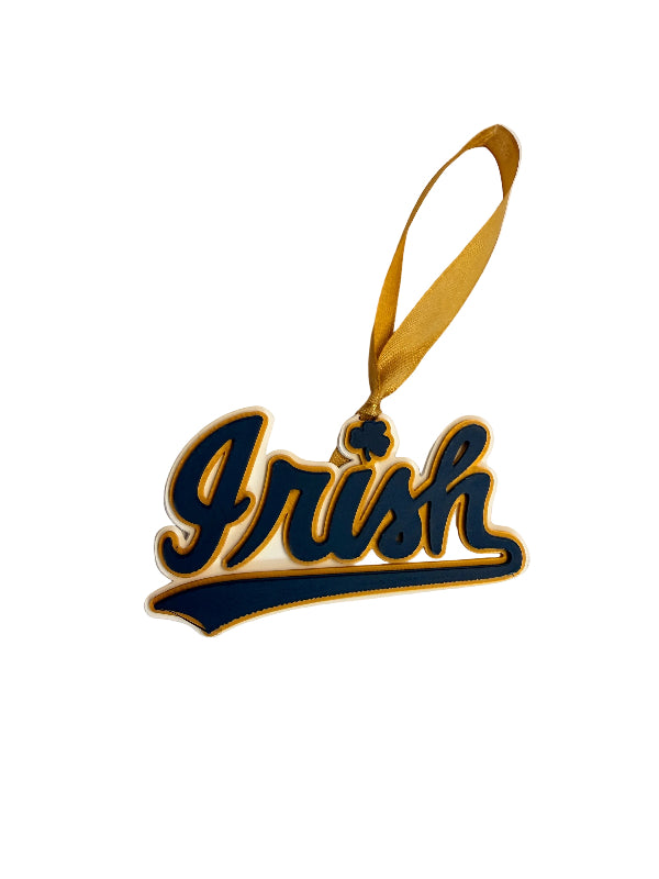 Irish Swoosh Ornament