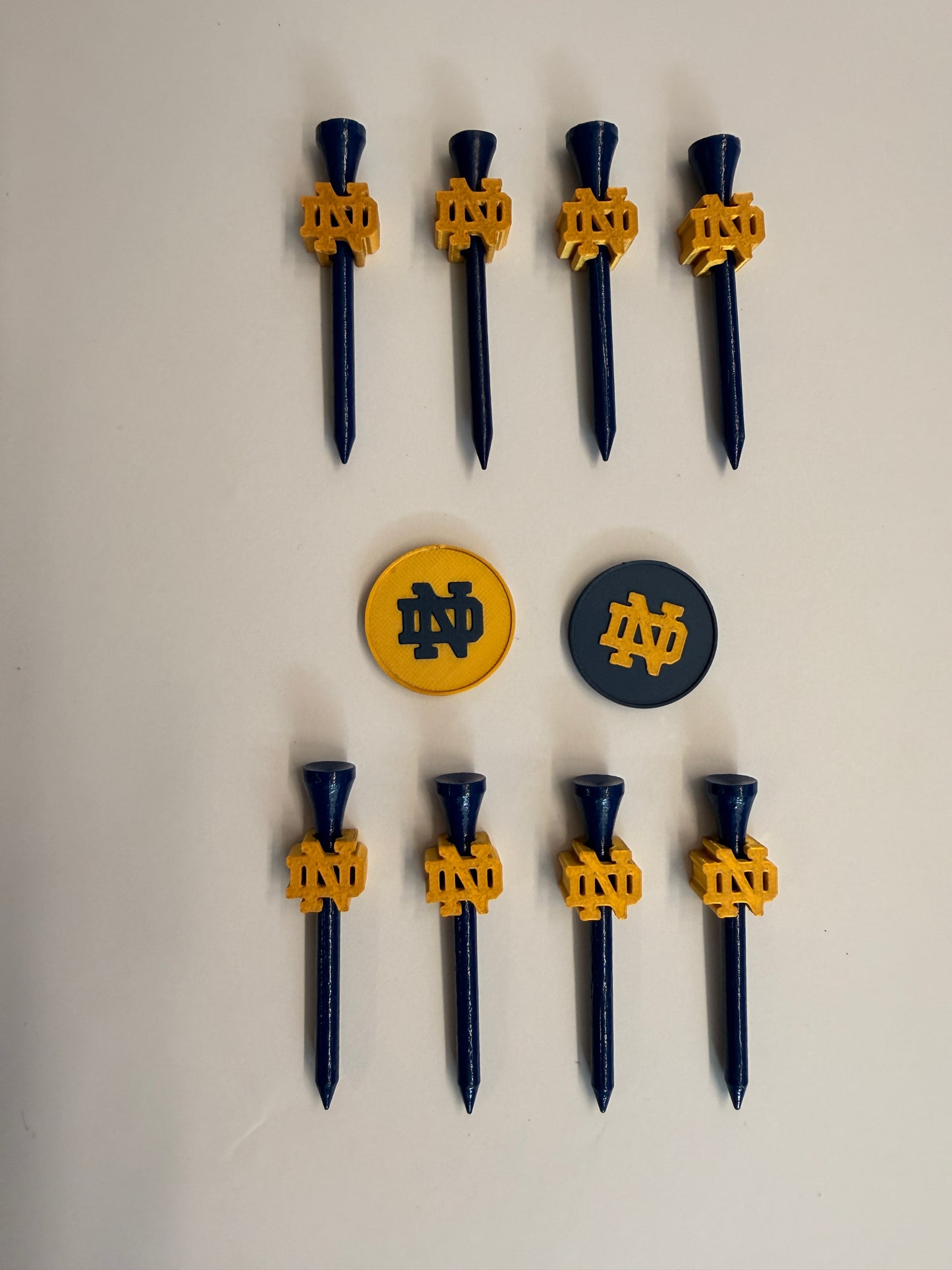 Notre Dame Legacy Golf Tees (Bundle Options Available)
