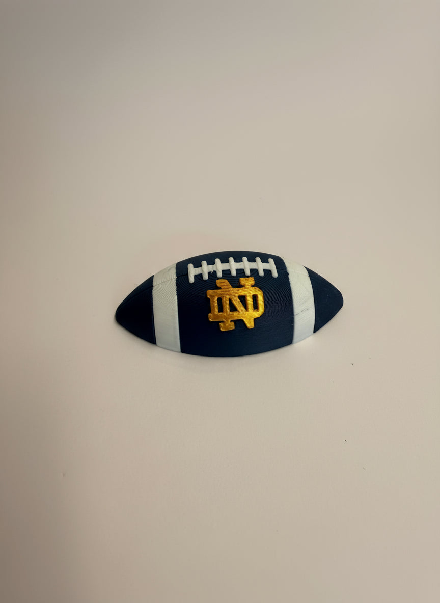 The Notre Dame Football Magnet