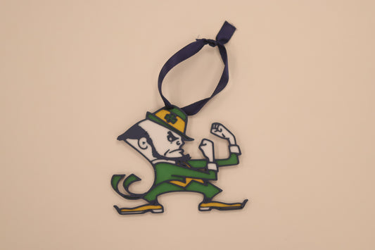The Fighting Irish Leprechaun Ornament