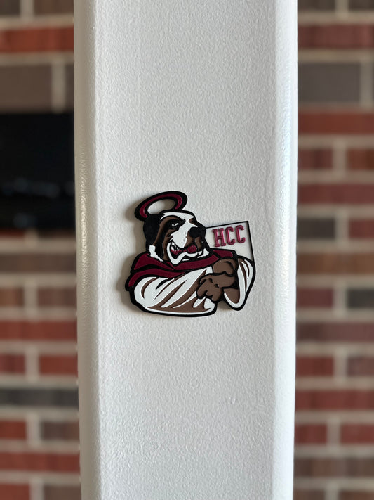 Holy Cross College Basil “HCC” Magnet