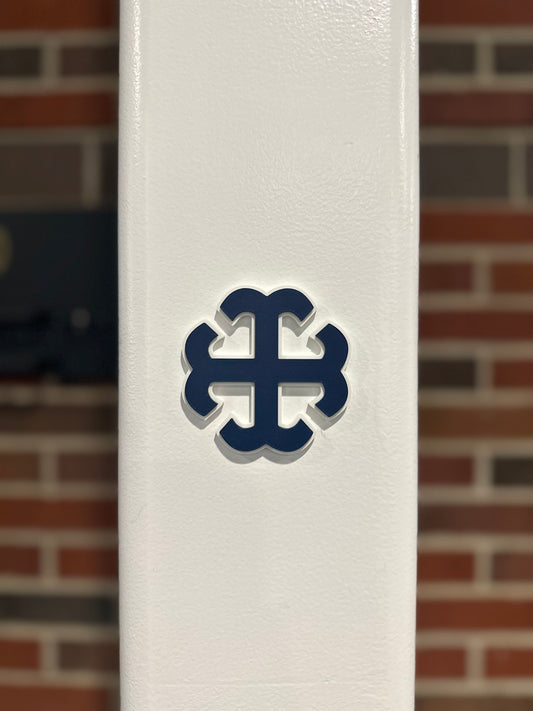 Saint Mary's French Cross Magnet