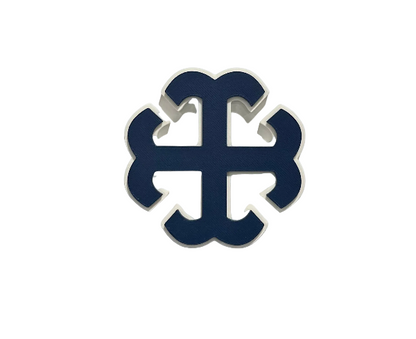 Saint Mary's French Cross Magnet