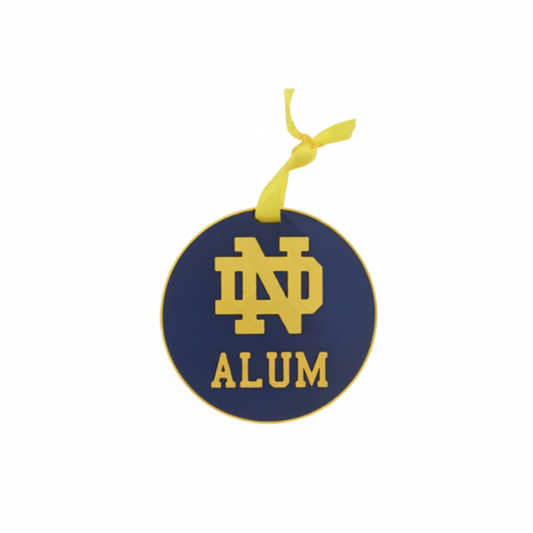 ND Round "Alumni" Ornament